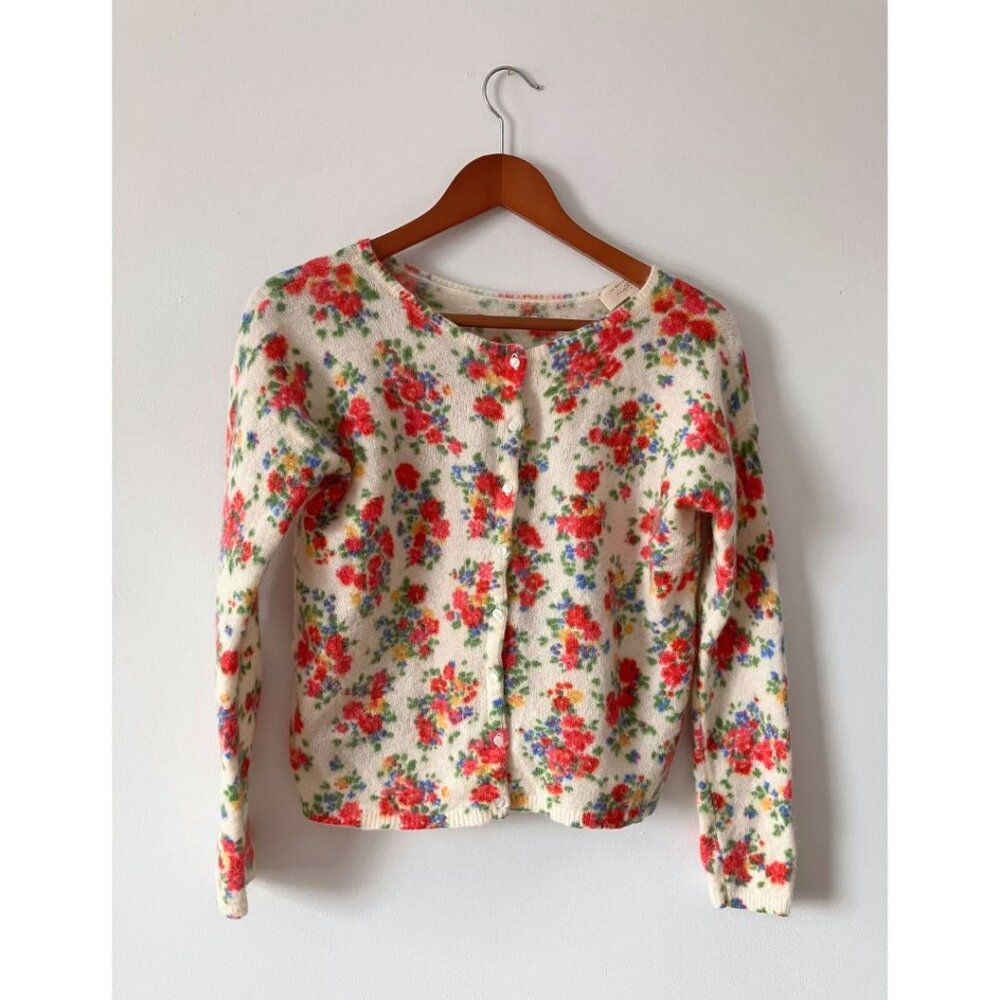 Sezane Juno Cardigan Secret Garden Size Small Wool - Picture 5 of 8